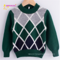 wholesales thicken all-match cashmere wool sweater knitwear for young boy